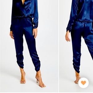 Amanda Uprichard Jadyn silk jumpsuit, Size S